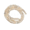 Natural White Moonstone Beads Strands X-G-D294-4mm-01-5