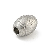 Non-Tarnish 304 Stainless Steel Textured Beads STAS-A091-05A-P-2