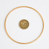 10Pcs Iron Ring for DIY Woven Net/Web with Feather IFIN-SP0001-56A-KCG-5