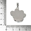 Natural Obsidian Pendants X-G-B194-02P-07-3