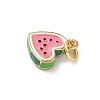 Brass Enamel Pendants X-KK-H523-01D-G-2