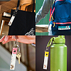 PU Leather & Cotton Name Marker Keychain AJEW-WH0514-032-6