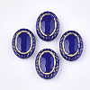 Plating Acrylic Beads X-PACR-T008-06B-1