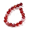 Natural Striped Agate/Banded Agate Beads Strands G-Z060-A01-C19-3