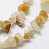 Natural Topaz Jade Beads Strands G-F328-16-3