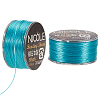 Nylon Beading Thread NWIR-WH0005-10V-1