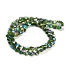 Electroplate Glass Beads Strands EGLA-B004-01A-AB04-2