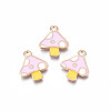 Autumn Theme Alloy Enamel Charms ENAM-S115-143C-1