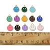 26Pcs 13 Colors Alloy Enamel Charms ENAM-FS0001-88-5