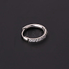 316 Stainless Steel Micro Pave Clear Cubic Zirconia Hoop Cartilage Earrings WG9FB89-05-1