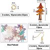 DIY Walnut Wooden Dangle Earring Making Kits DIY-OC0006-64-2