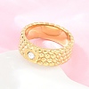 304 Stainless Steel Cubic Zirconia Finger Rings RJEW-F203-03G-01-3