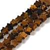 Natural Tiger Eye Beads Strands G-G085-B03-01-1