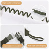 Nylon Outdoor Tactical Spring Lanyard AJEW-WH0752-319B-4