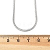 Tarnish Resistant 304 Stainless Steel Snake Chains Necklaces NJEW-O058-25P-2