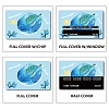 PVC Plastic Waterproof Card Stickers DIY-WH0432-023-4