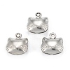 Non-Tarnish 316 Surgical Stainless Steel Charms X-STAS-C026-14P-1