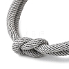 3MM Round Nylon Braided Cord Bracelet Making FB-CBAA152-03G-36-3