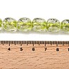 Handmade Foil Lampwork Beads Strands FOIL-C002-01H-4