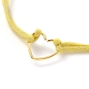 Adjustable Waxed Cotton Cord Bracelets BJEW-JB05064-02-3