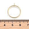 1/20 Yellow Gold Filled Stackable Rings Settings with Peg KK-Z116-01G-04-3