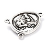 Tibetan Style Alloy Chandelier Component Links PALLOY-P224-31AS-4