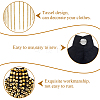 Vintage Iron Tassel Epaulette AJEW-CY0002-76G-6