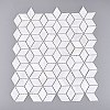 Natural Freshwater Shell Mosaic Tile Cabochons SHEL-Q029-08-1