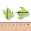 Handmade Lampwork Pendants LAMP-S068-01B-3