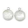 Natural Quartz Crystal Pendants G-Q964-05P-2