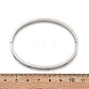 304 Stainless Steel Rhinestone Bangles for Women BJEW-Z092-05P-6