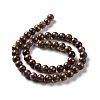Natural Mashan Jade Beads Strands G-F670-A28-8mm-2