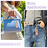 Alloy & Resin Tassel Keychainss AJEW-TADJ0001-20G-06-6