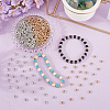 2000Pcs 2 Colors CCB Plastic Beads CCB-PA0001-01-3