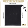10Pcs Cloth Drawstring Bags ABAG-GO0001-19B-2