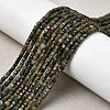 Natural Fuchsite Beads Strands G-RM241221-K7-1