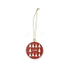 Christmas Theme Acrylic Pendant Decoration LS-HJEW-G021-01F-2