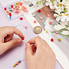 54Pcs 9 Colors Epoxy Resin Beads RESI-GA0001-27-3