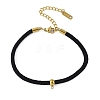 Round Polyester Twisted Cord Bracelet Makings LS-STAS-P408-20G-01-1