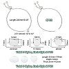 DIY Blank Link Bracelet Making Kit DIY-UN0005-26-3