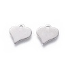 201 Stainless Steel Charms STAS-F231-013P-1