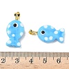 Handmade Lampwork Pendants LAMP-G168-04B-3