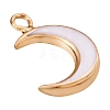 10Pcs Natural Freshwater Shell Pendants SHEL-SZ0001-05-1