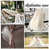 Polyester with Plastic Pearl Fabric AJEW-WH20006-271-4