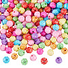 368Pcs Opaque Acrylic Beads SACR-TA0001-61-3
