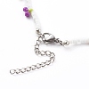 Creative Glass Seed Beads Beaded Necklaces NJEW-JN03459-02-6