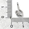 Brass Micro Pave Cubic Zirconia Pendants KK-B132-12P-D-3
