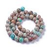 Natural Imperial Jasper Beads Strands G-I122-8mm-12-4