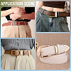 6Pcs 3 Colors Alloy Loop Keepers FIND-GF0009-14-5