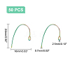 PVD Vacuum Plating 304 Stainless Steel Earring Hooks STAS-UN0018-15M-5